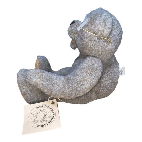 Teddy Bear Handmade Mohair Jointed Collectable Gae Sharp Stuffed Animal Toy Iowa - Picture 5 of 10